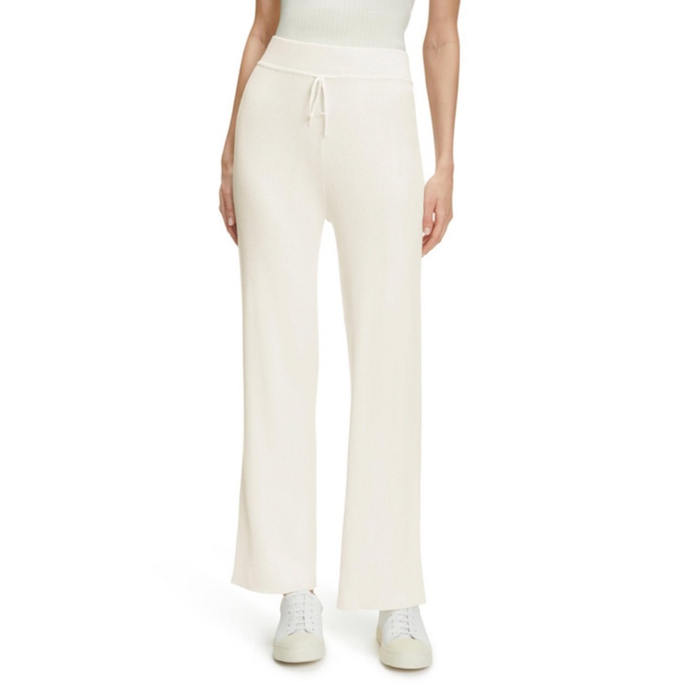 NWOT Falke Women’s Yoga Pants With Silk Content Off White Size Small